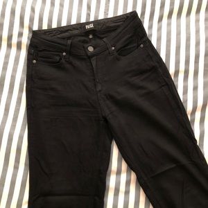 Paige Black Hoxton Ankle Jeans